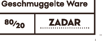 Geschmuggelte Ware Zadar